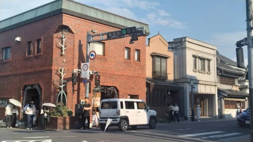 札の辻交差点（川越）