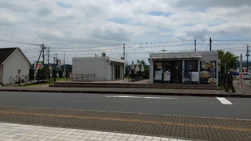 道の駅はなぞのポイント取得位置