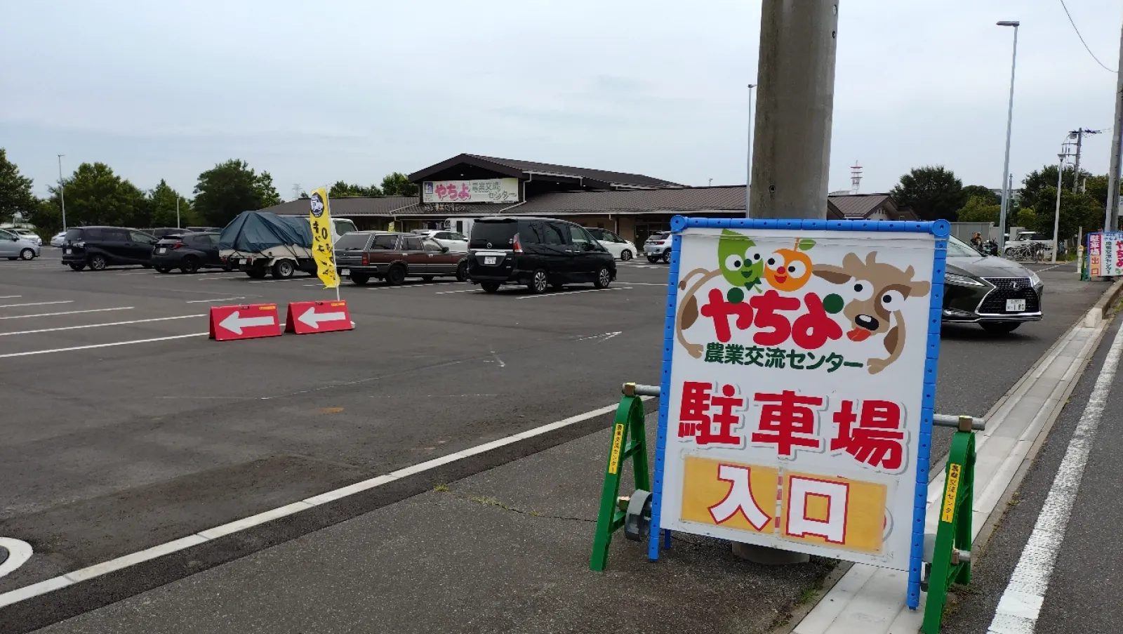 新川対岸の農業交流センターです
入り方が分かりにくいかも😓