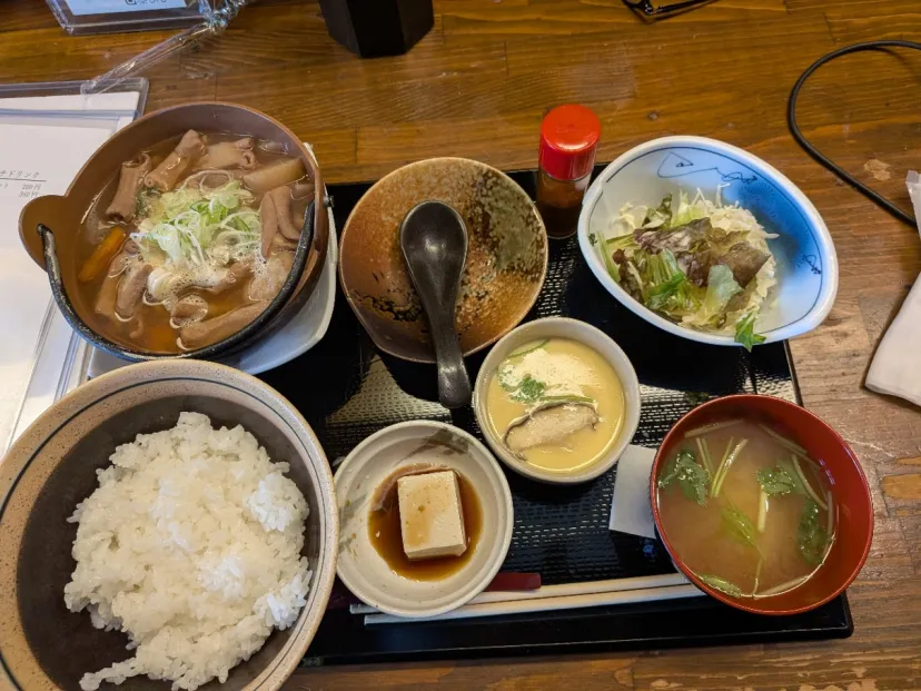 はにわ食堂でランチ