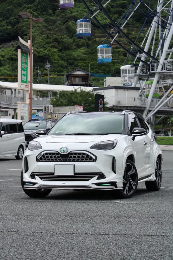 観覧車にヤリスクロス