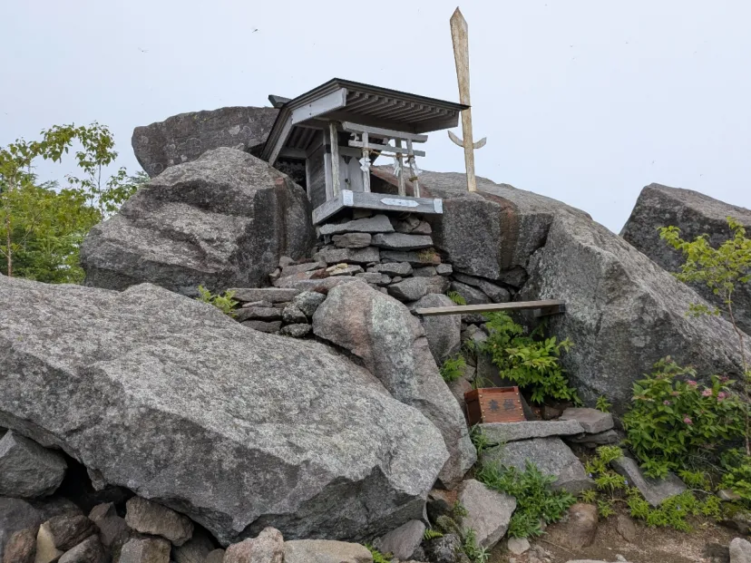 高峰山に
