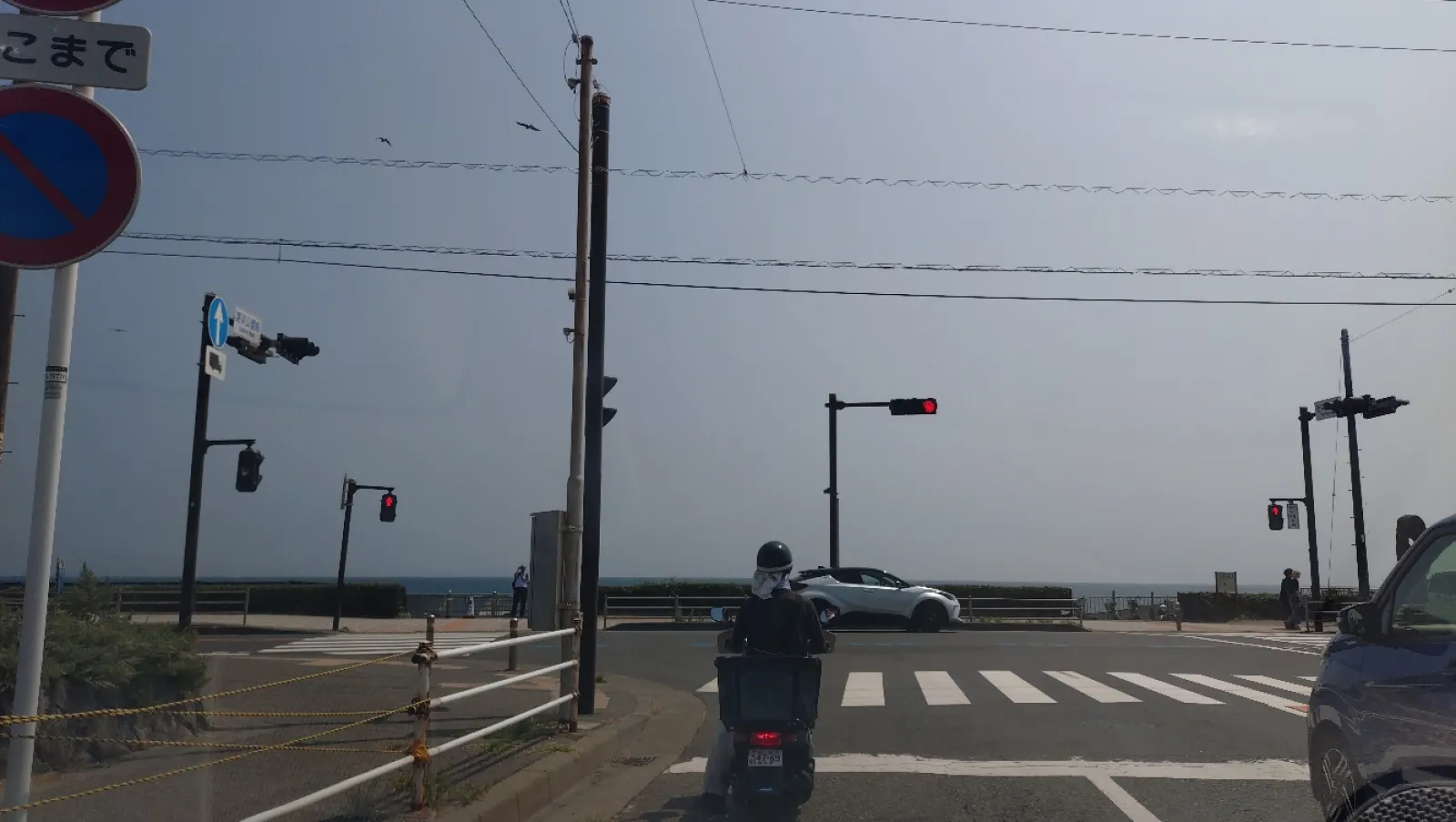 海岸前には地下駐車場もあります
