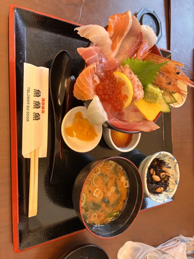 知多で食事