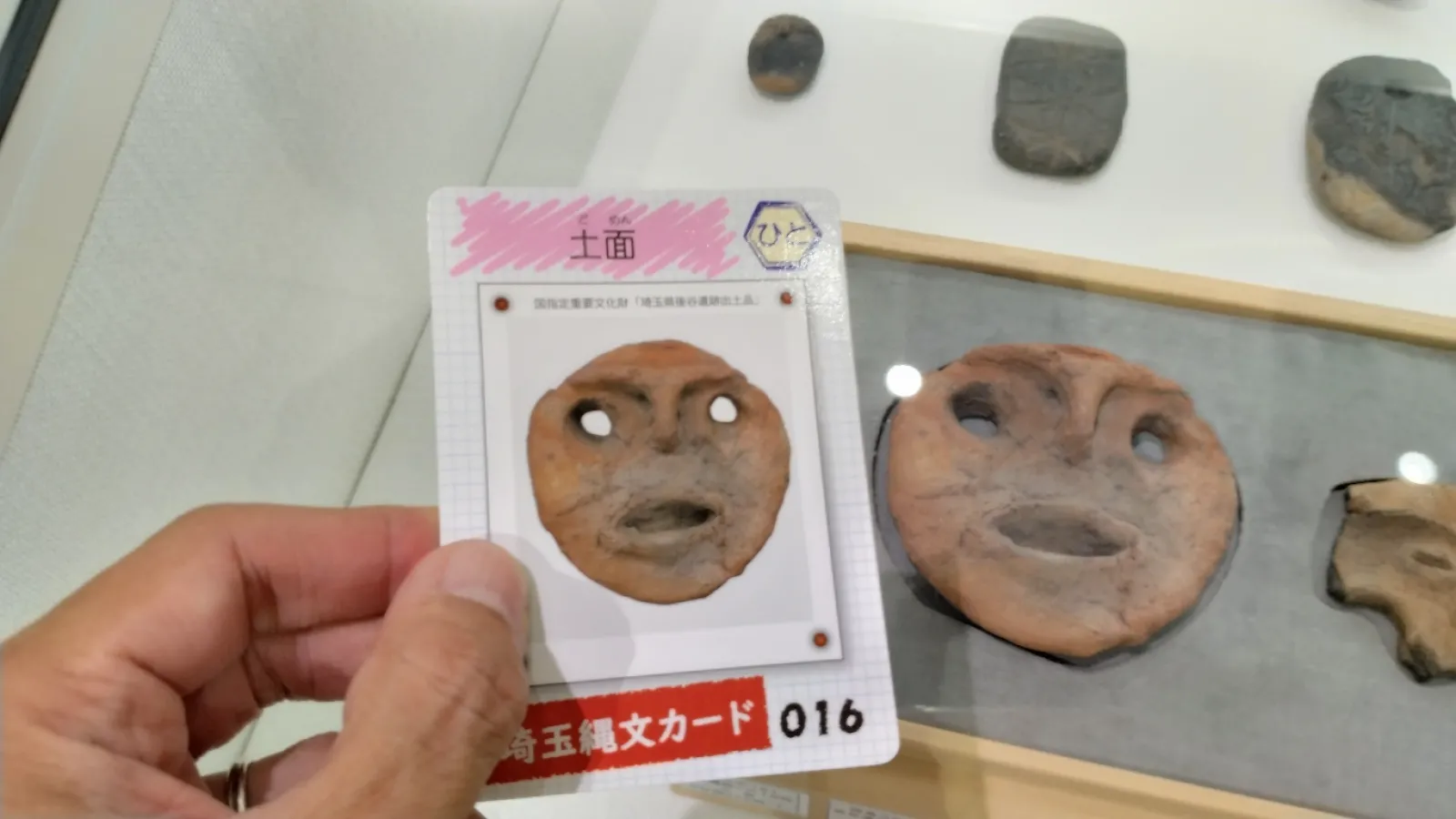 現物とご対面。