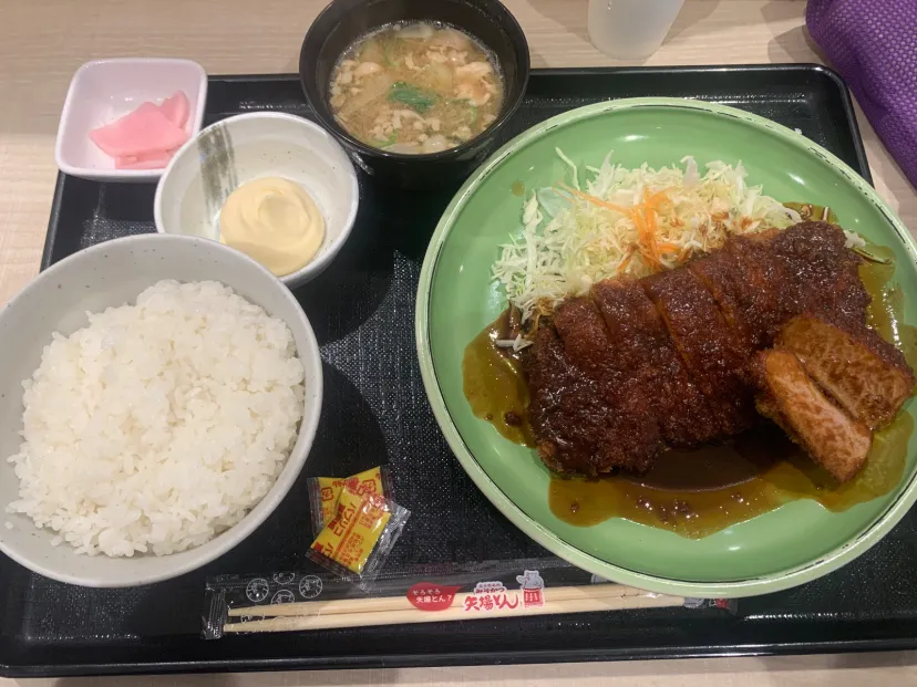 ひれとロースの食べ比べ定食