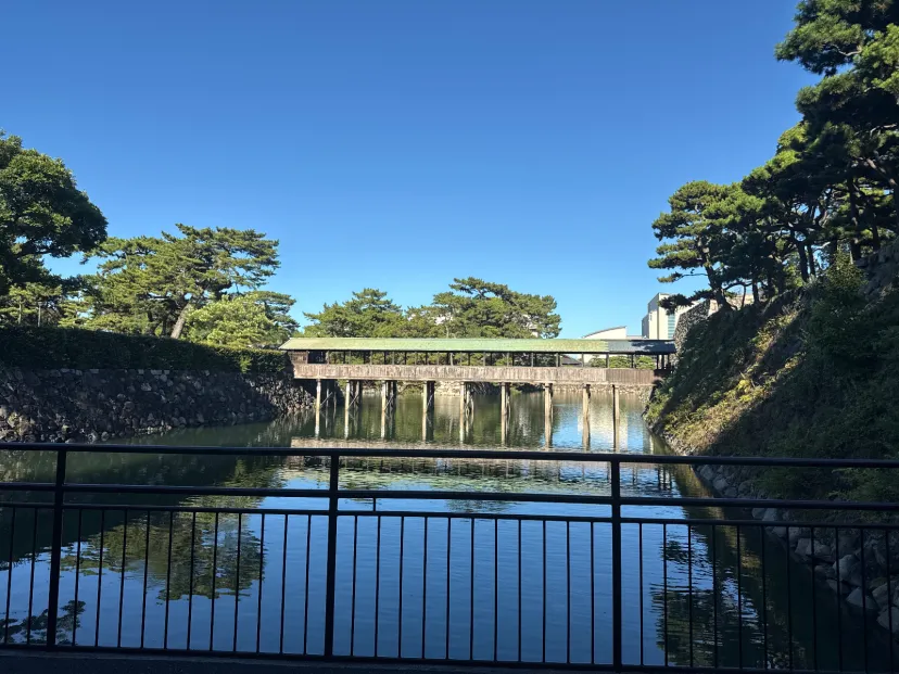 高松城の橋