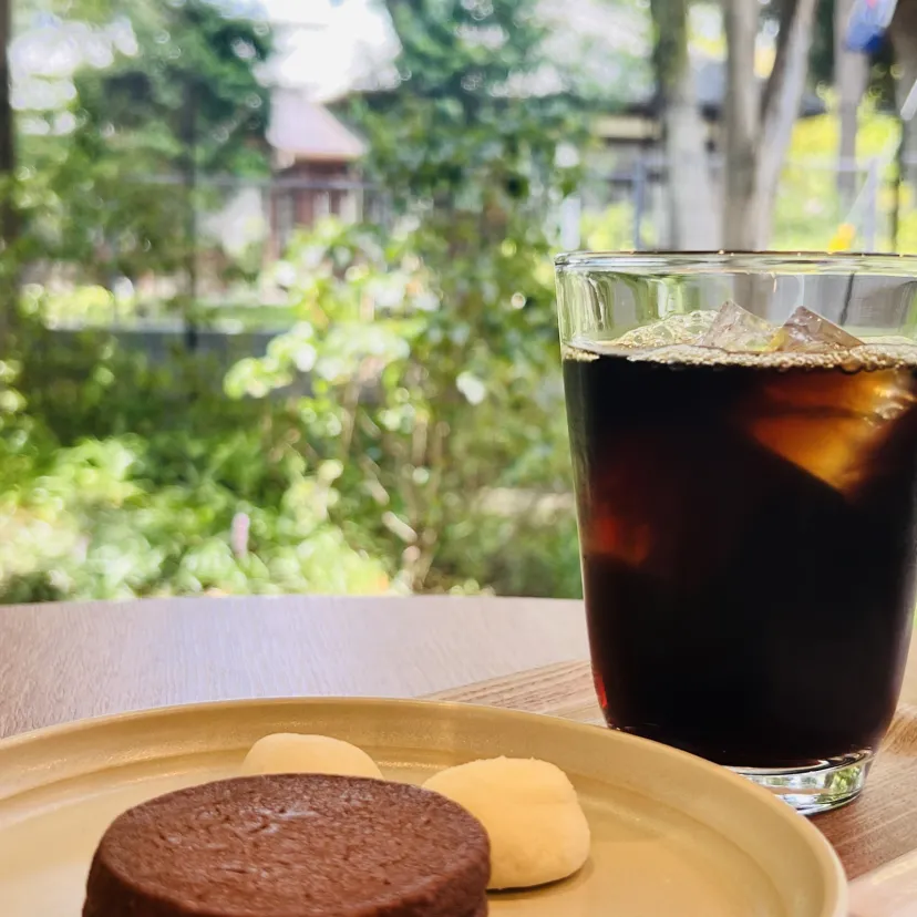 荻外荘カフェでまったり