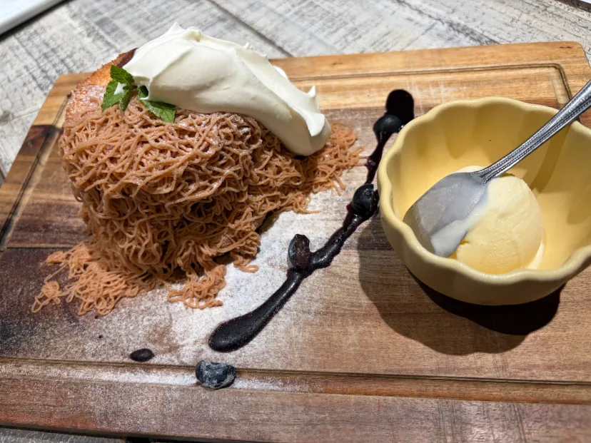 シフォンケーキ（モンブラン）