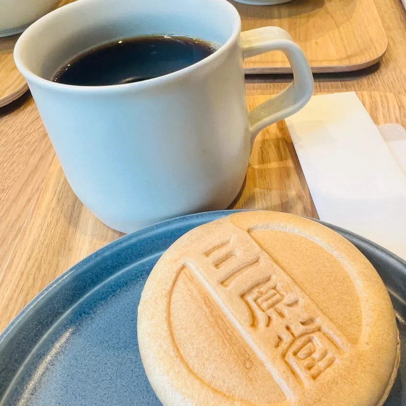 最中&コーヒー