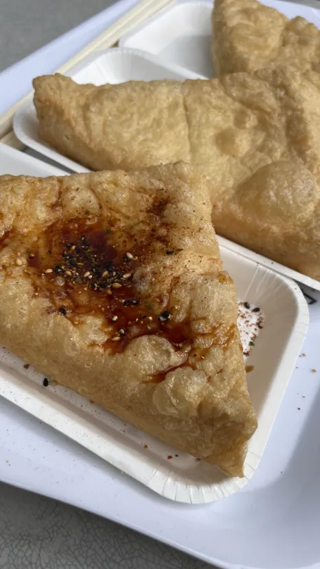 三角定義油揚げ