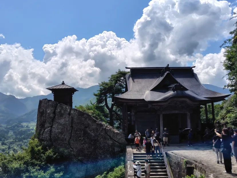 立石寺（山寺）へ