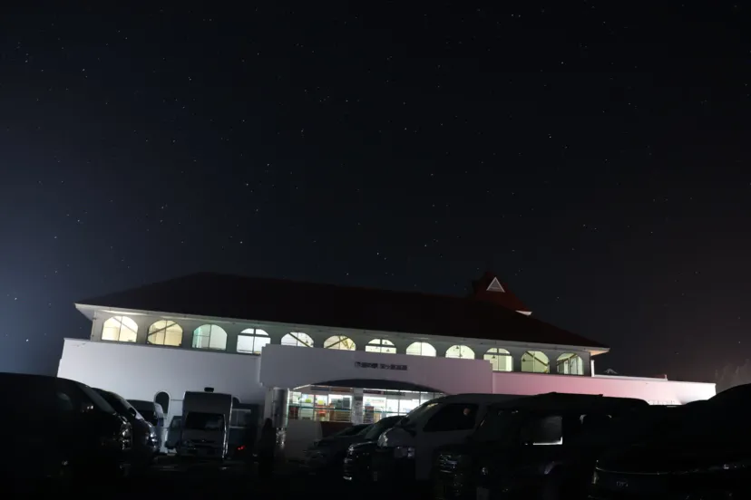 道の駅　美ヶ原高原 の夜空