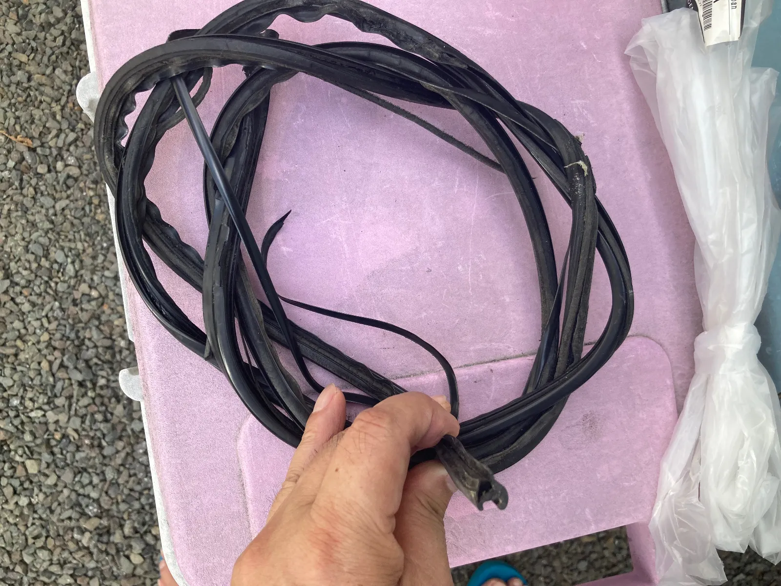 撤去したモール、ご苦労様でした。