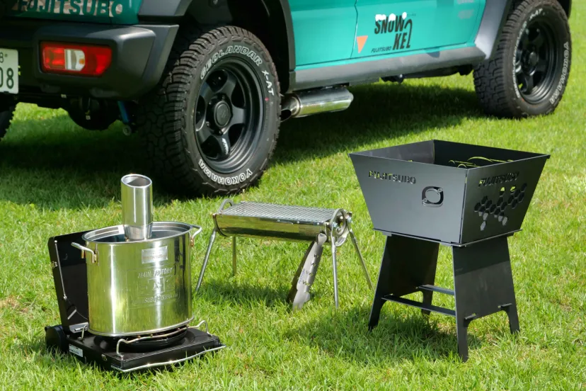フジツボが本気で作ったキャンプギア「スミス スソノ」とは?マフラー職人の技術が光る高耐久BBQコンロの魅力