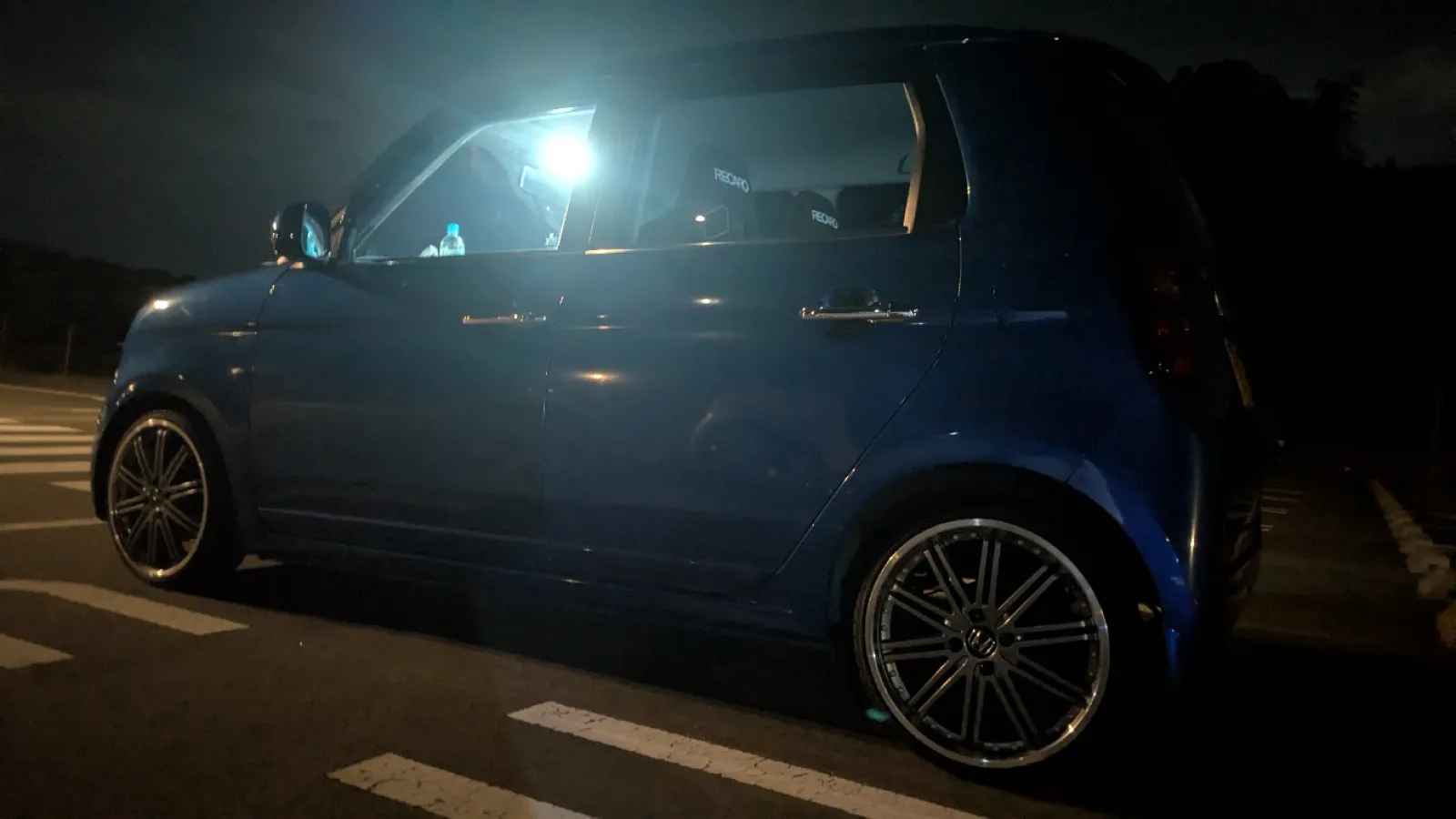 車検前の作業
ホイールを交換