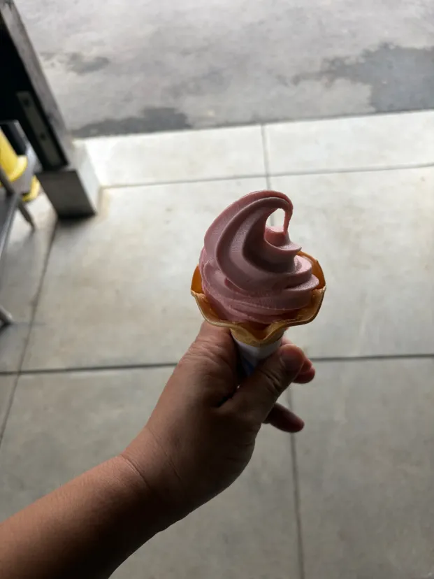 道の駅竹田、イチゴソフトクリーム