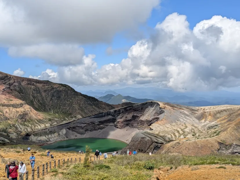 蔵王山の山頂