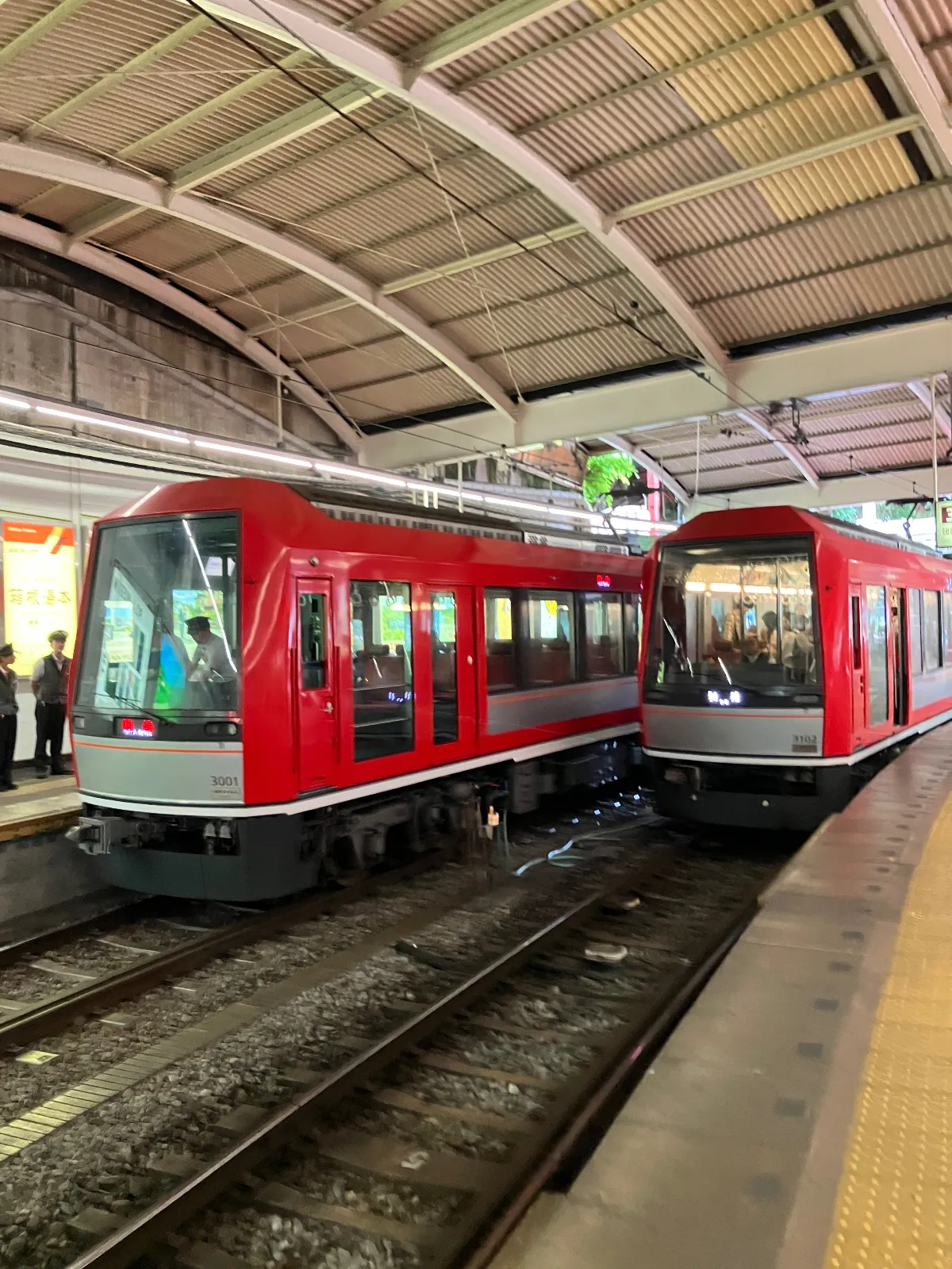 箱根登山鉄道。

箱根の乗り物乗り放題で、箱根をぐるっと回ります