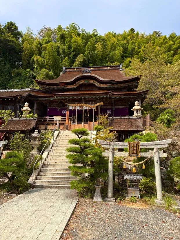 竹生島クルーズにて