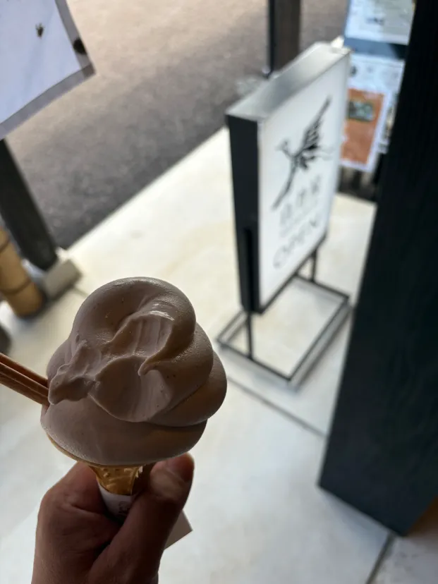 竹田市、白丹屋のソフトクリーム🍦