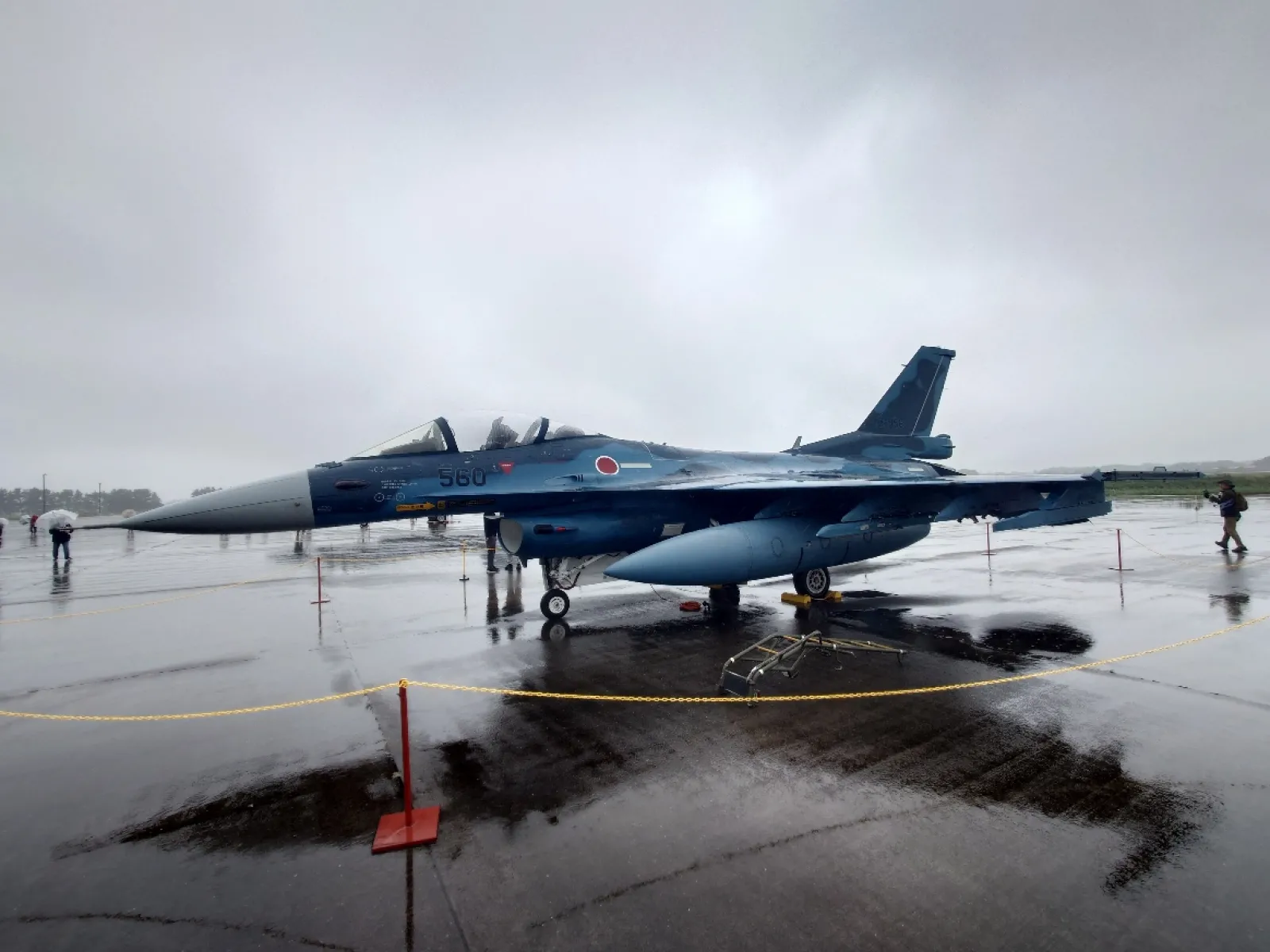 F-2も間近で観る事が出来ました。
やっぱ格好良いね〜😙