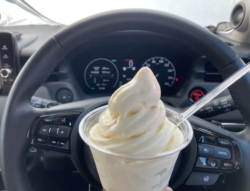お気に入りのソフトクリーム