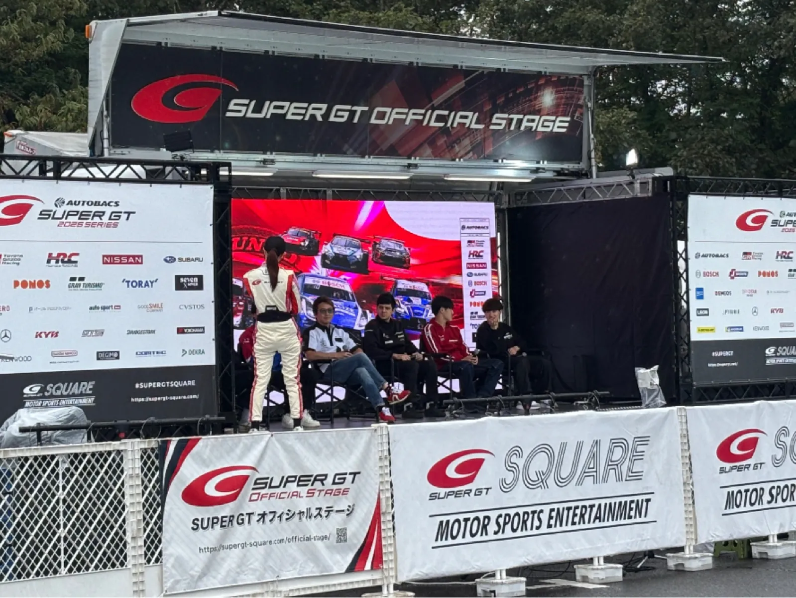 シルバーウィークはスーパーGT観戦にスポーツランドSUGOに行って来ました！
心配された台風の影響も少なくて良かった。