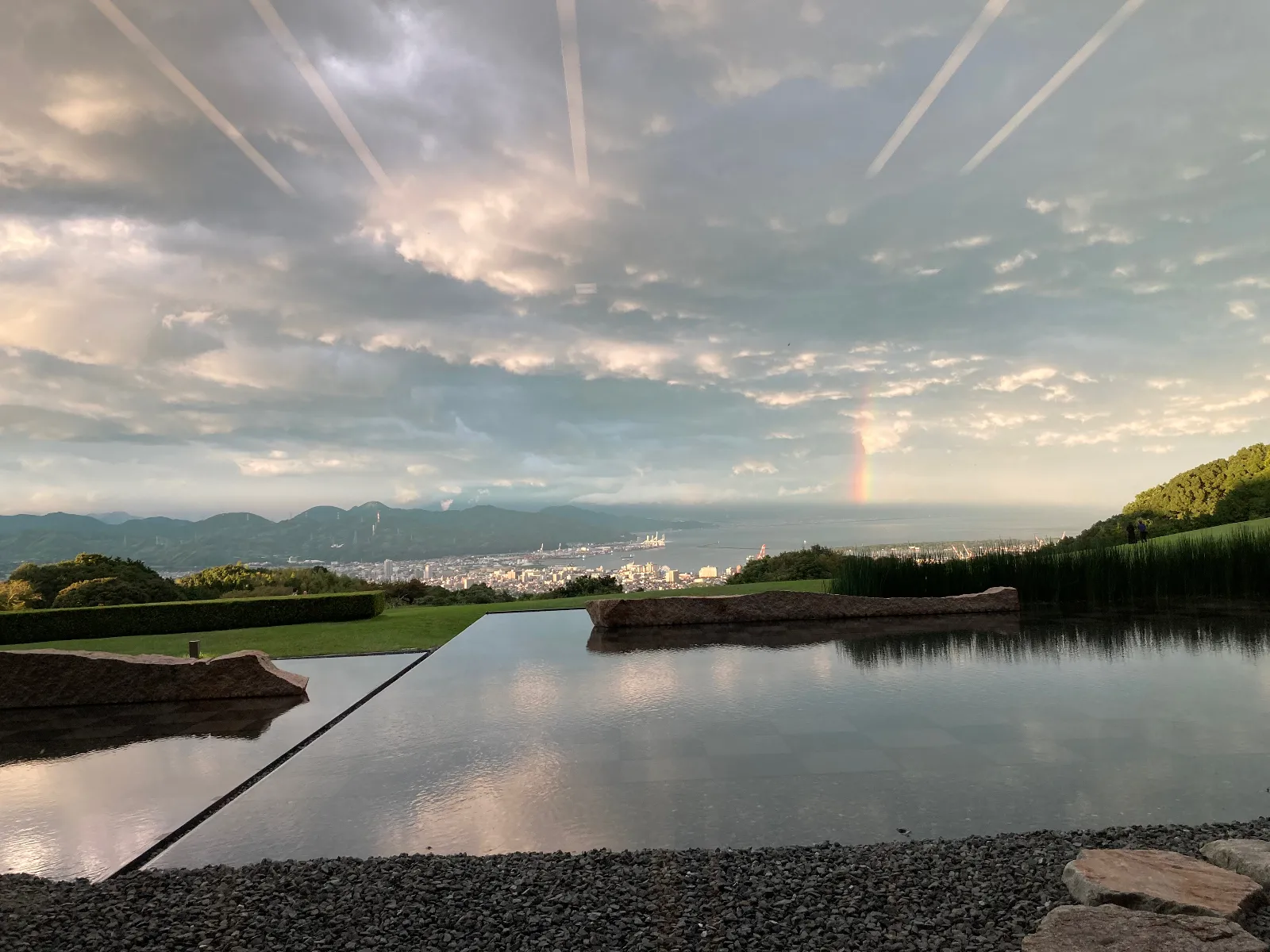 🌈が出現