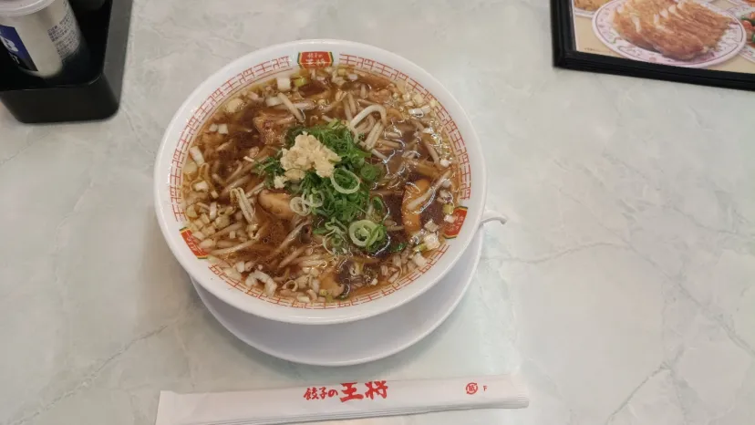 餃子の王将 秋ラーメン