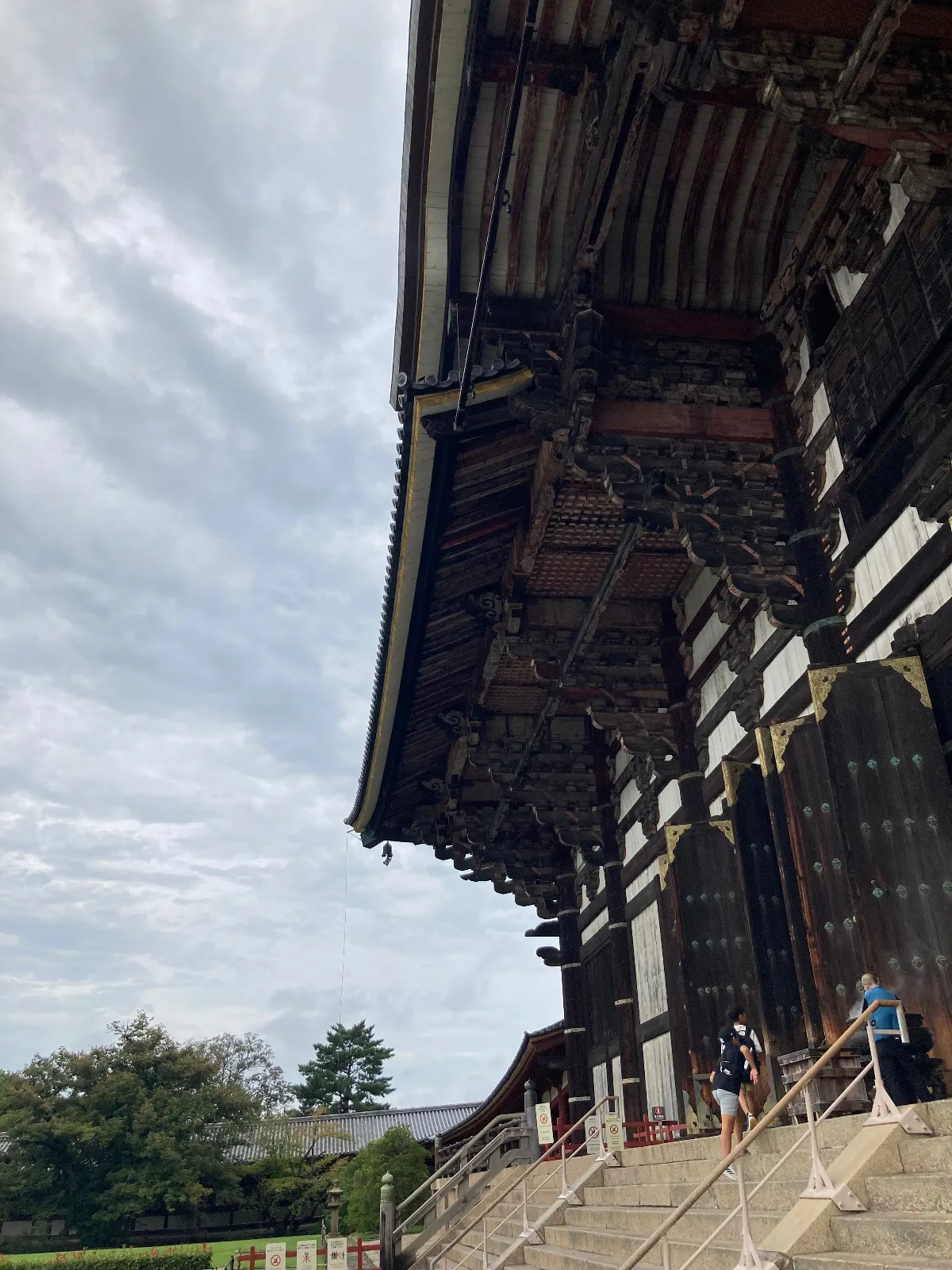 大仏殿の庇の上げ裏がいいですね。