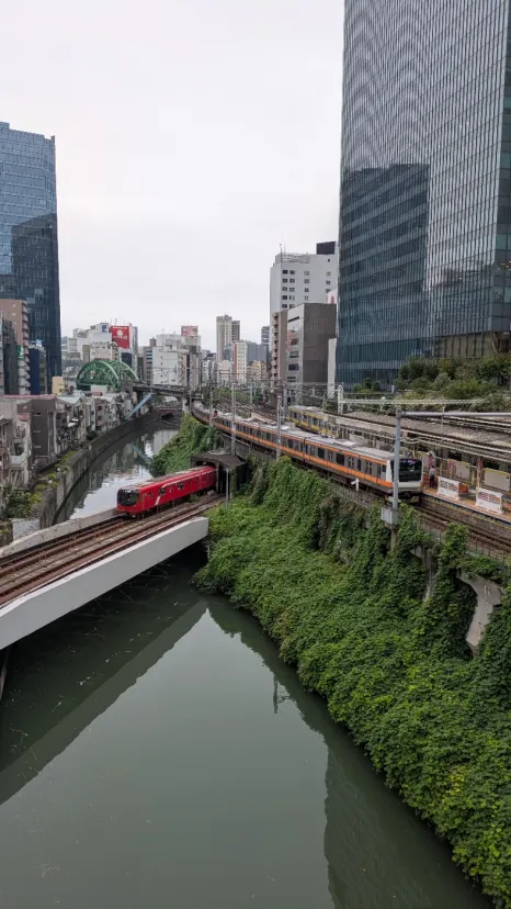 電車のトリプルクロス！