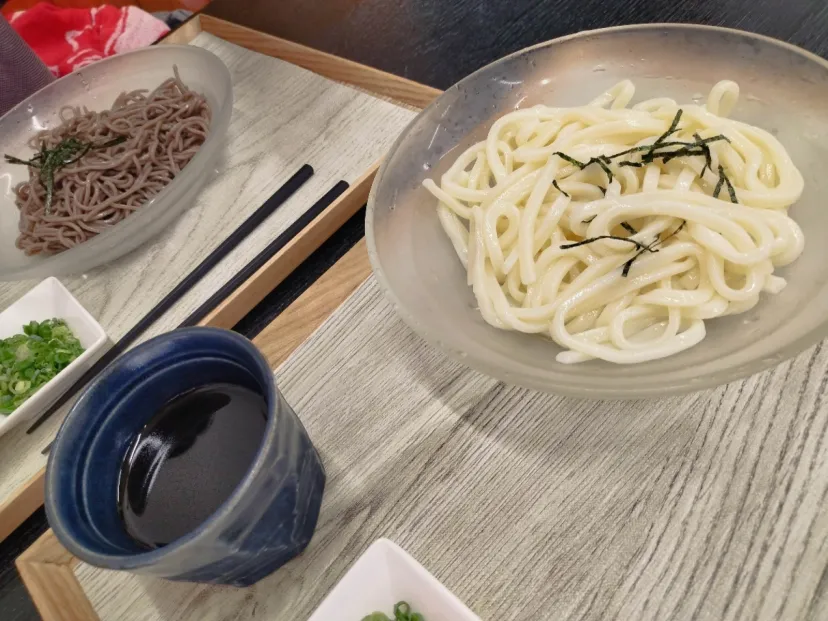 中央構造線のうどん