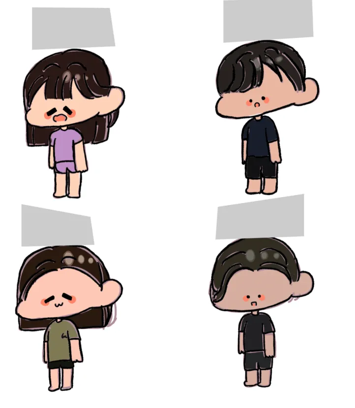 小学生イラストレーター🥰とある家族