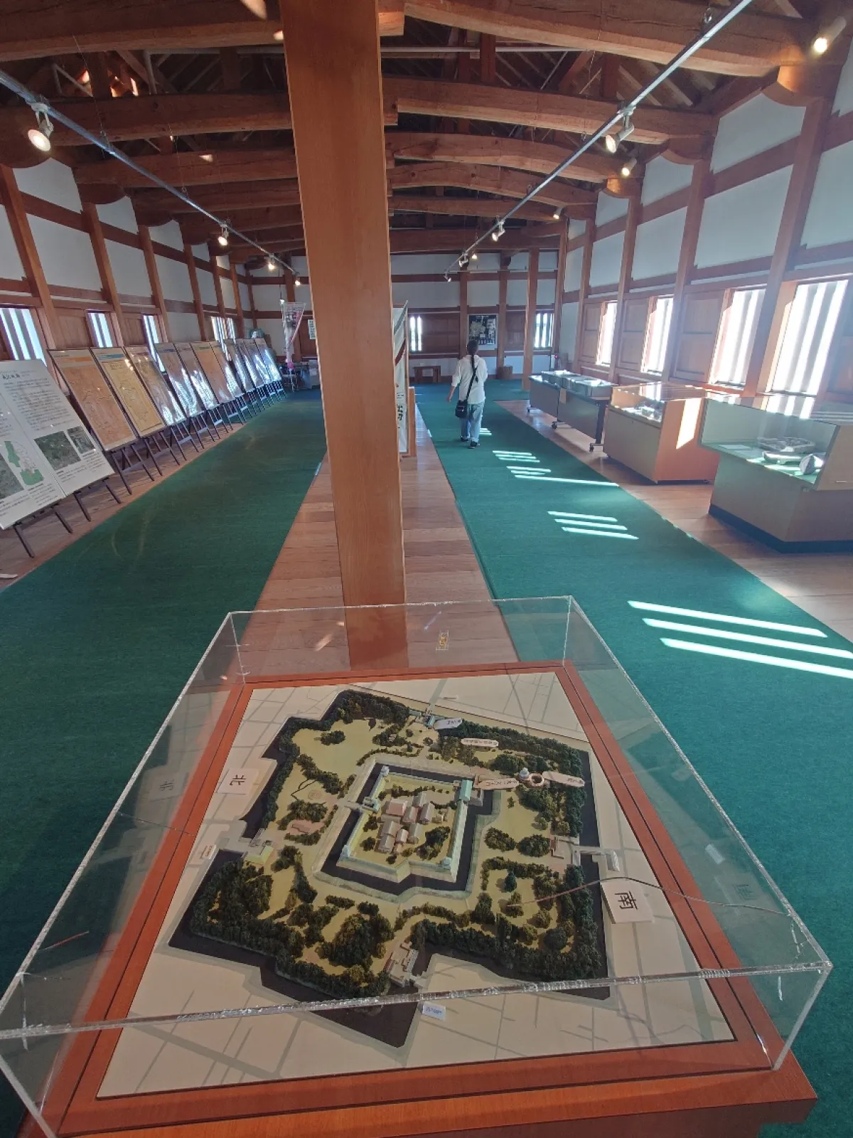 大手門の中にも展示がありました。