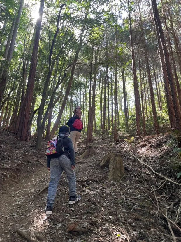 家族で初めての低山登山