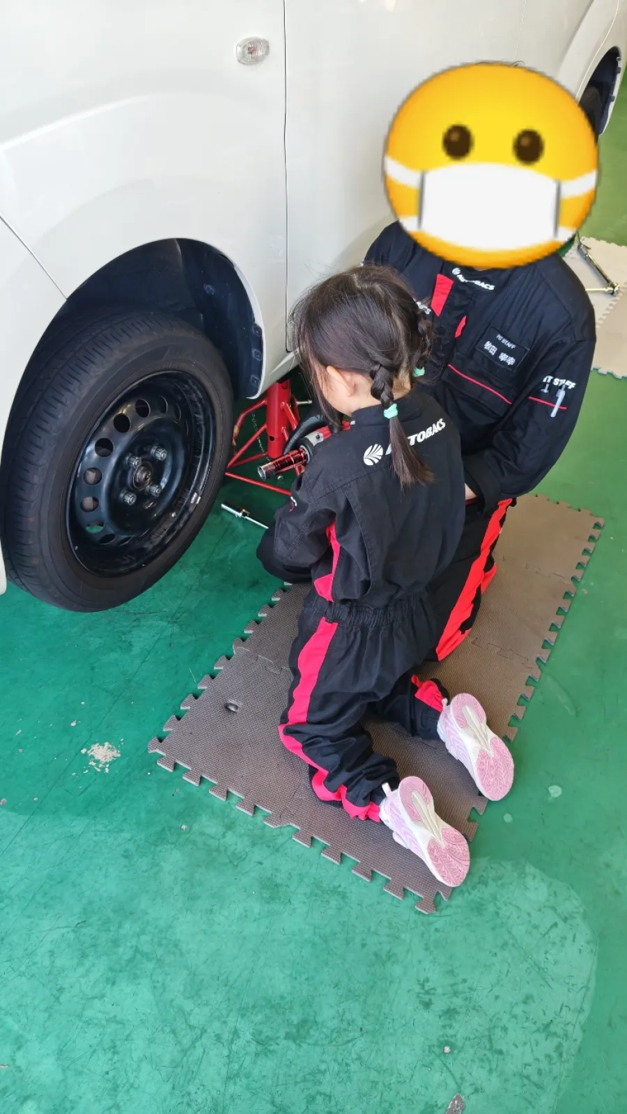 もう何回も行ってるでインパクト扱うのも慣れてました。