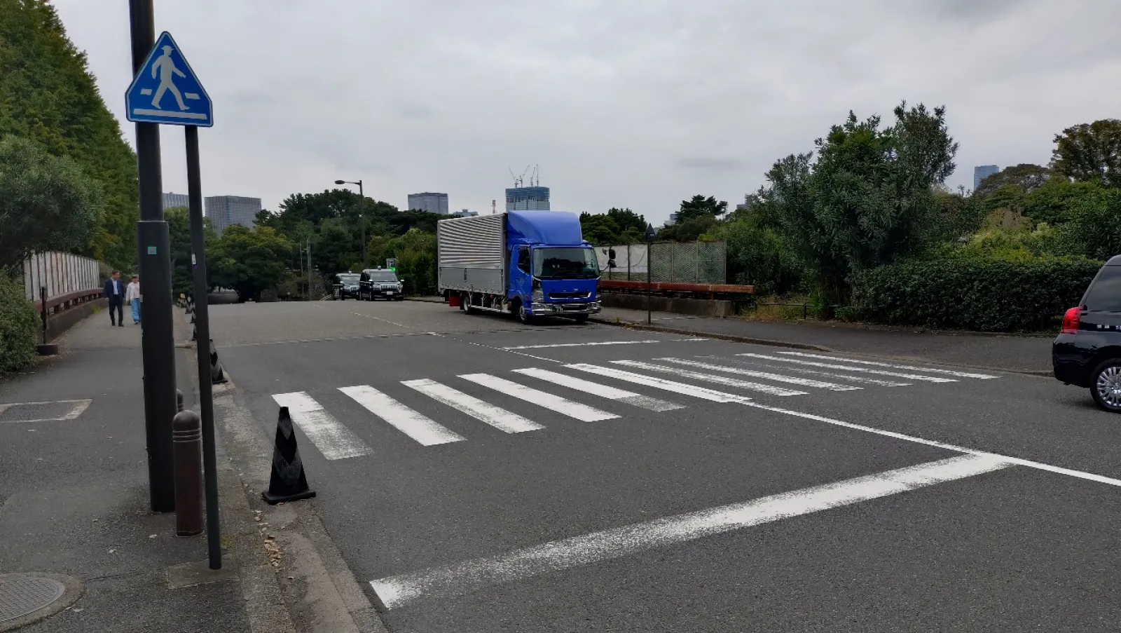北の丸公園の駐車場前(^o^)
江戸城は何度も行ってるので(ﾟ∀ﾟ)