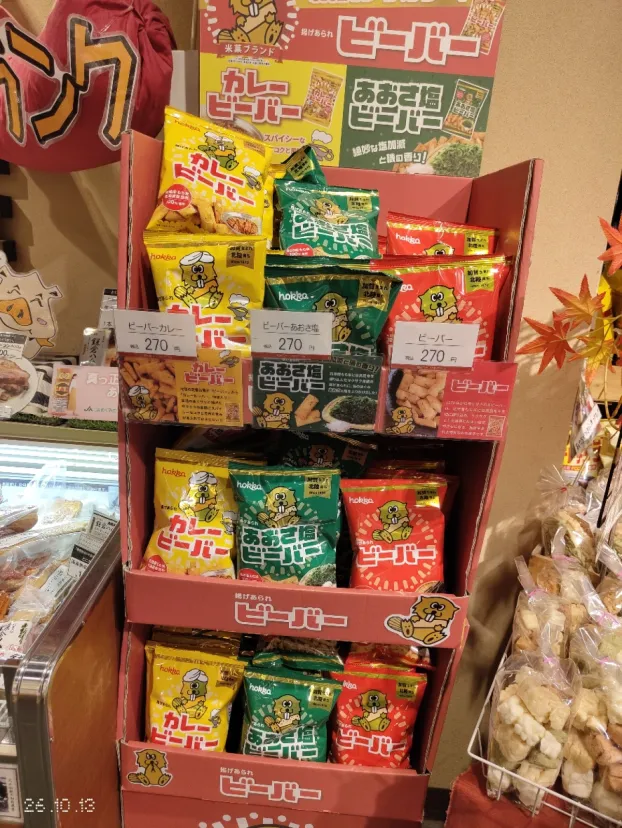 ビーバー、最近よく見かけます！