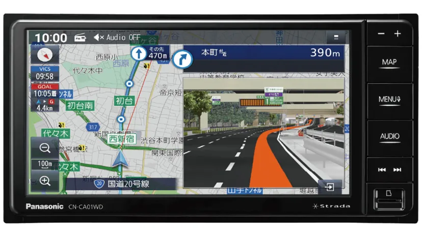 パナソニック、次世代スタンダードカーナビ「ストラーダ」CACEシリーズ4機種 Apple CarPlay/Android Autoのワイヤレス接続も可能に