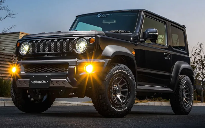 ゲンブ、ジムニー用「レスポンシブアッパーシート」 材質・硬度・形状を再設計してサスペンション全体をグレードアップ