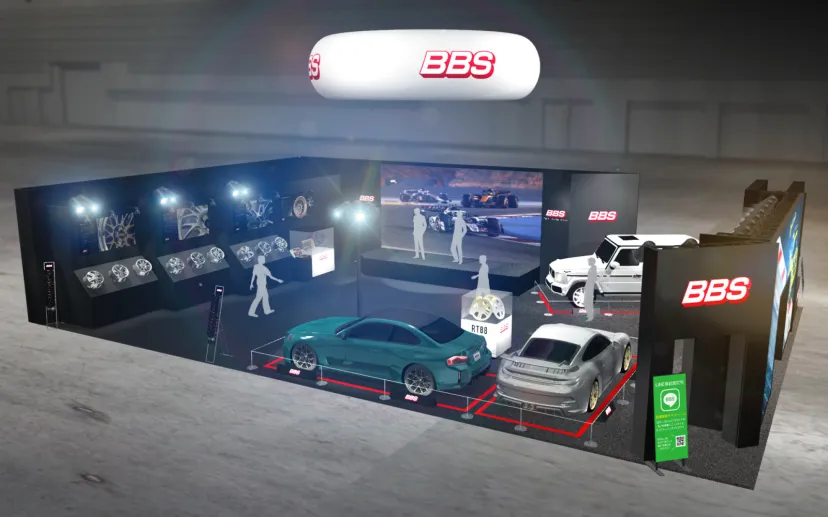 BBS、開発中の「マグネシウム鍛造ホイール」を東京オートサロン2026で世界初公開