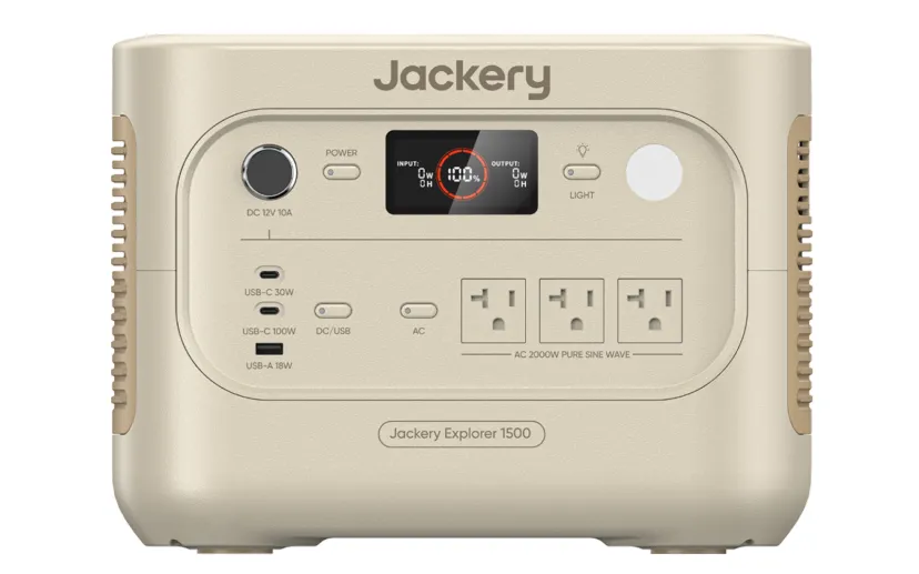 ジャクリ、ポータブル電源「1500 New」に新色「サンドゴールド」追加 48％OFFセールも実施中