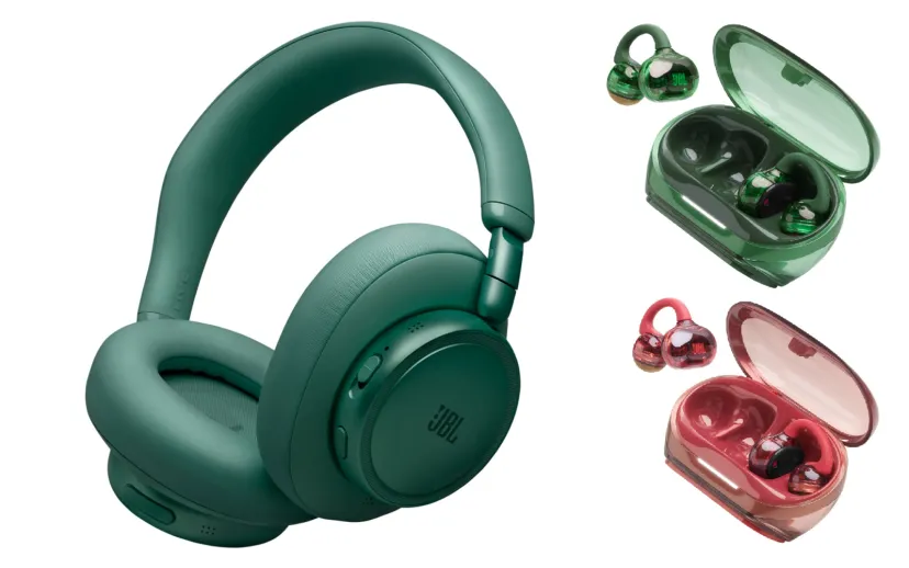 JBL、ワイヤレスヘッドホン「Live780NC/680NC」とワイヤレスイヤホン「Soundgear Clips」に秋の装いを彩る新色登場