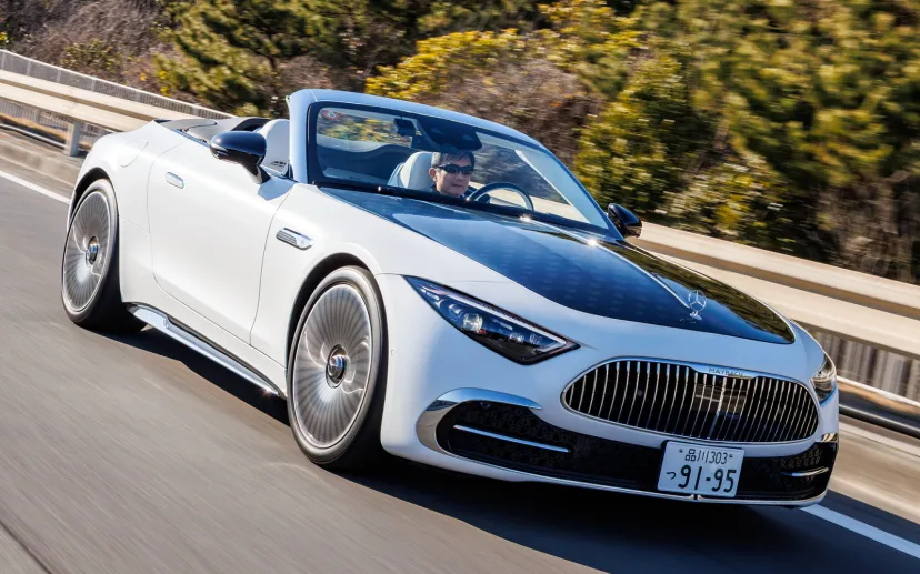 「メルセデス・マイバッハSL680モノグラムシリーズ」初試乗 究極にエレガントな世界観を味わえる1台