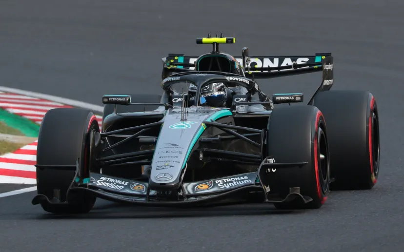 F1日本GP予選、ポールは前戦優勝のキミ・アントネッリ選手とメルセデスが1-2、昨年優勝フェルスタッペン選手はQ2敗退の波乱!