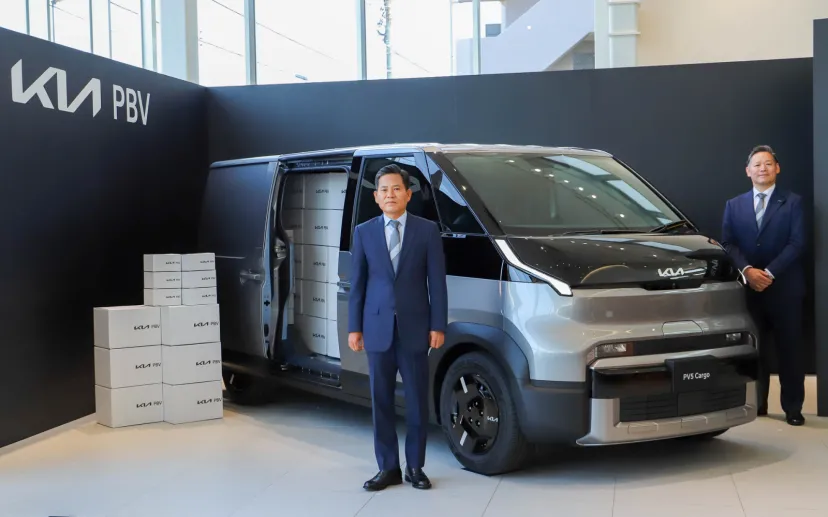 Kia、日本でのディーラー第1号店「Kia PBV 東京西」オープン 商用EVバン「PV5」で日本のカーボンニュートラル達成に貢献