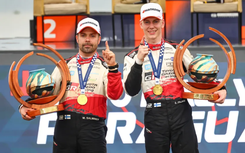 WRC第11戦デル・パラグアイ、トヨタのサミ・パヤリ選手が優勝 3戦連続WRC勝利を達成