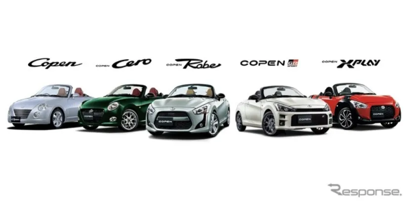 軽オープンスポーツ、ダイハツ『コペン』の生産終了が決定　記念イベント開催も