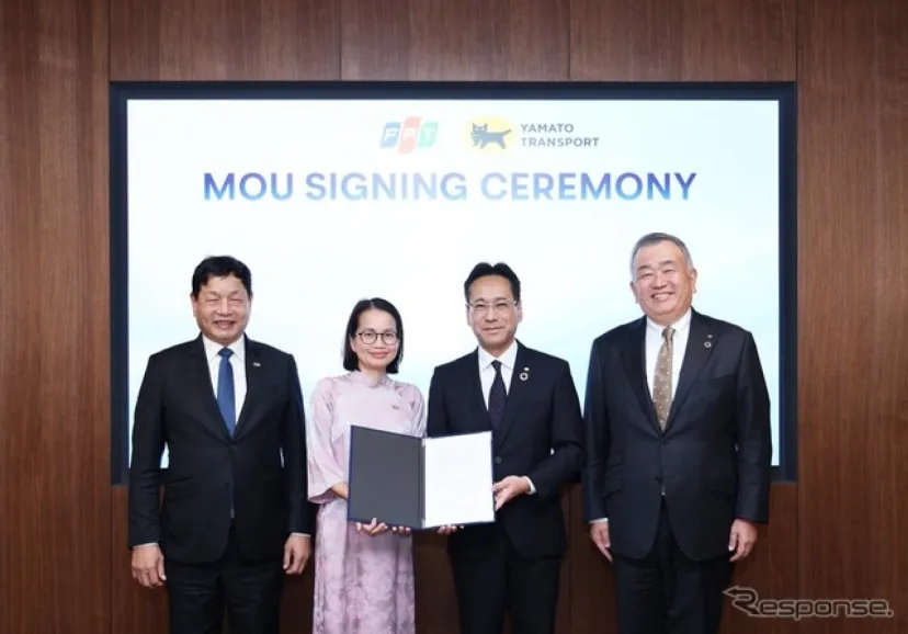 ヤマト運輸、ベトナム人大型トラックドライバー育成へ…現地IT大手FPTと連携